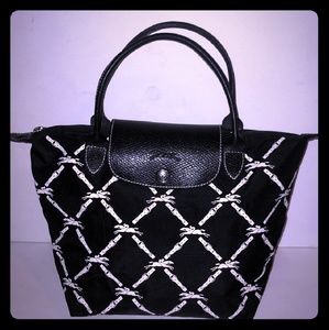 Longchamp rare horse print